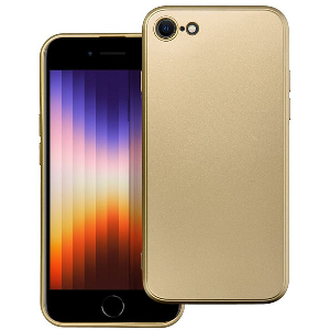 METALLIC CASE FOR IPHONE 7 / 8 / SE 2020 / SE 2022 GOLD