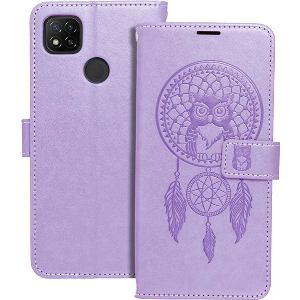 MEZZO BOOK CASE FOR XIAOMI REDMI 9C / 9C NFC DREAMCATCHER PURPLE