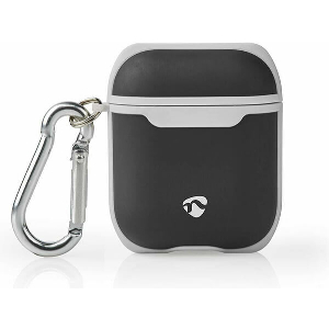 NEDIS APCE100BKGY AIRPODS 1 AND AIRPODS 2 CASE BLACK / GREY