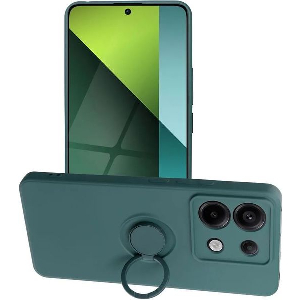 SILICONE RING CASE FOR XIAOMI REDMI NOTE 13 PRO 5G GREEN