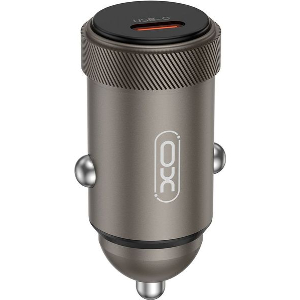 XO CC70 UNIVERSAL ΦΟΡΤΙΣΤΗΣ ΑΥΤΟΚΙΝΗΤΟΥ USB-C MAX.30W ΣΕ ΓΚΡΙ ΧΡΩΜΑ