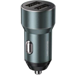 CAR CHARGER WK 15W DUAL USB 3.1A TOURY DARK BLUE WP-C36