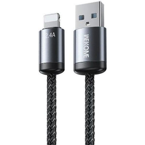 CHARGING CABLE WK I6 BLACK 1M WDC-32 2.4A