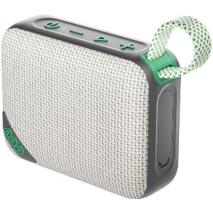 QCY SP2 GREEN BROWN - POCKET SIZE IP67 RGB BT SPEAKER DEEP PUNCH BASS TWS STEREO SUBWOOFER 17H