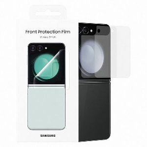 SAMSUNG PENTRU GALAXY Z FLIP5 F731 FRONT COVER CLEAR SCREEN PROTECTOR 2-PACK TRANSPARENT