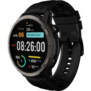 AGM LEGION BLACK SMARTWATCH GPS/BLUETOOTH 5 ATM 300 MAH MIL-STD-810 ΕΛΛΗΝΙΚΟ ΜΕΝΟΥ
