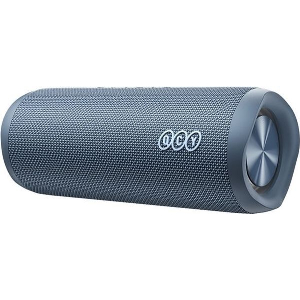 QCY SP7 BLUE - PORTABLE BLUETOOTH SPEAKER W STEREO SOUND 40W, MIC FOR CALLS, RGB LIGHT SHOW