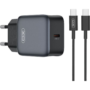 XO L155 (EU) PD30W 1 USB-C FAST CHARGER WITH TYPE-C CABLE