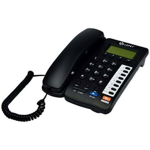 LAFET CELETON ΕΝΣΥΡΜΑΤΟ ΤΗΛΕΦΩΝΟ P-8137 ΜΑΥΡΟ