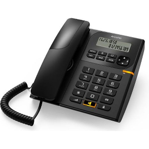 ALCATEL T58 CE ANALOG CORDED PHONE - BLACK
