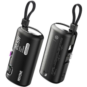 POWER BANK WK 5000MAH 22,5W PDX2 BLACK WP-19