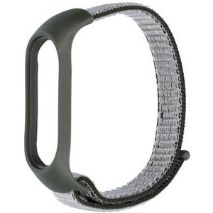 STRAP NYLON FOR SMARTBAND XIAOMI MI BAND 5 / 6 / 7 GREY (19)