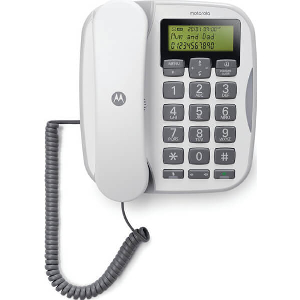 MOTOROLA CT510 GR ΕΝΣΥΡΜΑΤΟ ΤΗΛΕΦΩΝΟ ΜΕ ΜΕΓΑΛΑ ΠΛΗΚΤΡΑ ΑΝΟΙΧΤΗ ΑΚΡΟΑΣΗ ΚΑΙ LED