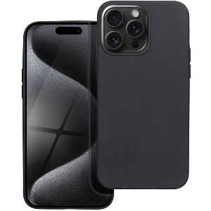 MATT CASE FOR IPHONE 15 PRO MAX BLACK
