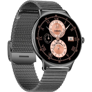 COLMI SMARTWATCH V89 1.43' AMOLED WITH HEART RATE BLACK - METAL STRAP