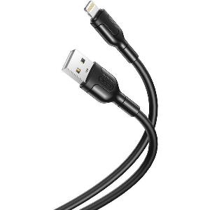 XO NB212 ΚΑΛΩΔΙΟ USB HIGH-SPEED A ΑΡΣ. - LIGHTNING 10.5W 1.00M ΣΕ ΜΑΥΡΟ ΧΡΩΜΑ