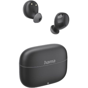 HAMA 221758 FREEDOM BUDDY II BLUETOOTH HEADPHONES, TWS, EARBUDS, VOICE CONTROL, BLACK