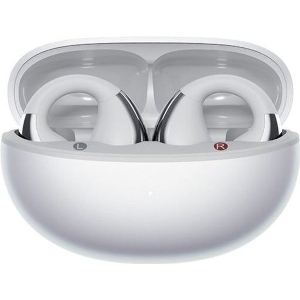 QCY CROSSKY C30S WHITE (QT33S) OPEN EAR BT6.0 LDAC/AAC/SBC EARBUDS 40H CALL NOISE AI CANCEL DUAL