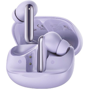 QCY MELOBUDS N50 ANC PURPLE - 45DB ANC TWS EARBUDS 6 MIC ENC, IPX4 BT5.4