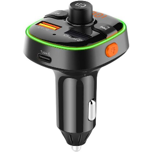 AKAI FMT-54T FM TRANSMITTER ΑΥΤΟΚΙΝΗΤΟΥ ΜΕ BLUETOOTH V5.0 LED QC3.0 HANDS-FREE
