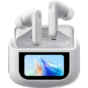 BLACKVIEW ENC BT5.4 AIRBUDS 12 WITH LED SCREEN & CHARGING DOCK WHITE AIRBUDS12-W