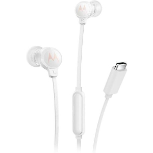 MOTOROLA EARBUDS 3C-S ΛΕΥΚΑ IN EAR ΑΚΟΥΣΤΙΚΑ ΨΕΙΡΕΣ HANDSFREE ΜΕ ΚΑΛΩΔΙΟ 1.2Μ