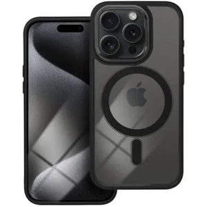 COLOR EDGE MAG COVER CASE WITH MAGSAFE FOR IPHONE 15 PRO BLACK