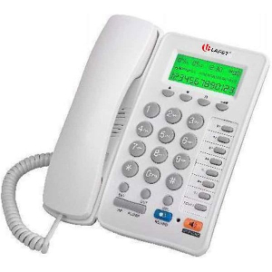 LAFET CELETON ΕΝΣΥΡΜΑΤΟ ΤΗΛΕΦΩΝΟ P-8137 ΛΕΥΚΟ