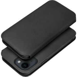 DUAL POCKET BOOK CASE FOR XIAOMI REDMI NOTE 14 5G BLACK
