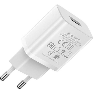 LAMTECH USB TRAVEL CHARGER 2,1A WHITE LAM022162