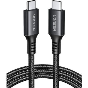 UGREEN CHARGING CABLE 60W US567 TYPE-C/TYPE-C BLACK 1M 15373