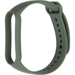 STRAP SILICONE FOR SMARTBAND XIAOMI MI BAND 5 / 6 / 7 GREEN (08)