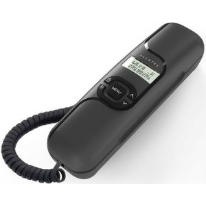 ALCATEL ΕΝΣΥΡΜΑΤΟ ΤΗΛΕΦΩΝΟ ΜΕ ΑΝΑΓΝΩΡΙΣΗ ΚΛΗΣΗΣ ΓΟΝΔΟΛΑ ΜΑΥΡΟ T16