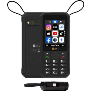 AGM M11 ΜΑΥΡΟ ΑΔΙΑΒΡΟΧΟ ΚΙΝΗΤΟ ΤΗΛΕΦΩΝΟ IP68/IP69K MIL-STD-810H DUAL SIM 4G 4000MAH