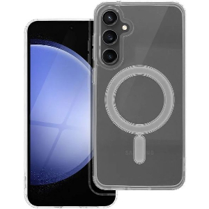 CLEAR MAG COVER CASE COMPATIBLE WITH MAGSAFE FOR SAMSUNG S23 FE TRANSPARENT