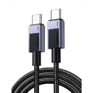 UGREEN CHARGING CABLE 240W L513 TYPE-C/TYPE-C SPACE GRAY 1M 45067