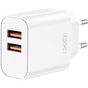 XO CE34 (EU) DUAL USB-A 2.4A CHARGER