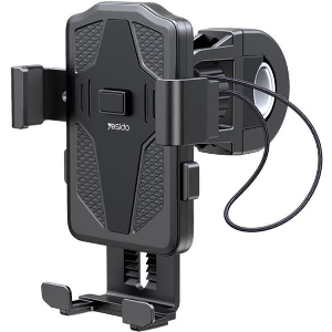 YESIDO C94 MOTORCYCLE HOLDER 4INCH - 6.5INCH BLACK