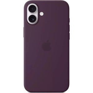 SILICONE CASE WITH MAGSAFE FOR APPLE IPHONE 16 PLUS PLUM MYYD3