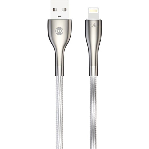 FOREVER SLEEK CABLE USB TO LIGHTNING 1,0 M 2.4A WHITE