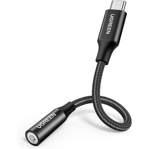 UGREEN AV142 TYPE-C TO 3.5MM AUDIO ADAPTER BLACK