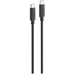 USB 2.0 CABLE FONENG XS07 USB C TO USB C 60W 1.2M BLACK