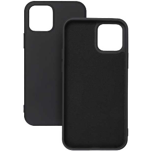 FORCELL SILICONE LITE CASE FOR IPHONE 13 BLACK