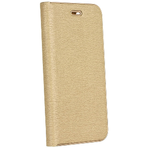 LUNA BOOK FLIP CASE FOR SAMSUNG GALAXY A12 GOLD
