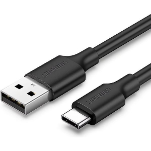 UGREEN USB-A TO TYPE-C CABLE US287 18W 3A 0.5M BLACK