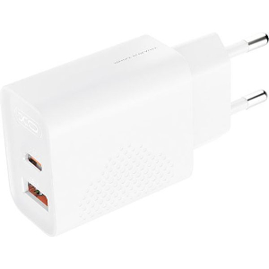 XO L163 (EU) PD30W/QC18W (1X USB-A + 1X USB-C) FAST CHARGER