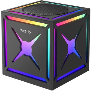 YESIDO YSW34 BLUETOOTH SPEAKER 8W RGB BLACK