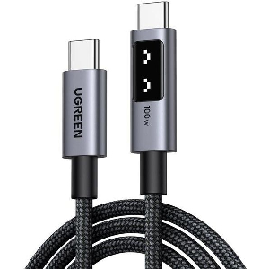 UGREEN CHARGING CABLE L509 100W TYPE-C/TYPE-C BLACK 1M 35501 5A