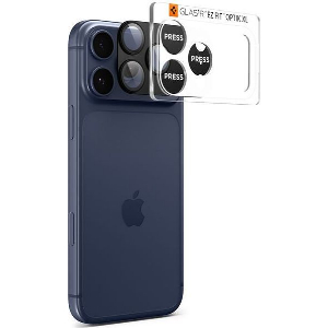 SPIGEN GLASS TR EZ FIT OPTIK PRO XL 1 PACK BLACK FOR IPHONE 17 PRO