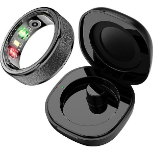 COLMI SMARTRING R10 18.3MM (SIZE 8) WITH HEART RATE BLACK